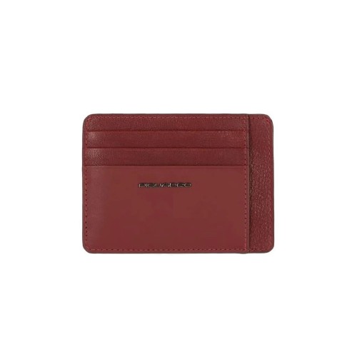 Leather Card Holder Piquadro PP2762S116R/CU Color Brown /...