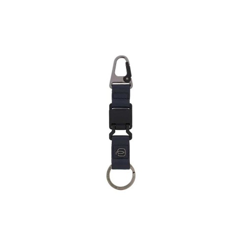 Leather Keychain Piquadro PC5969MOS/N Color Black