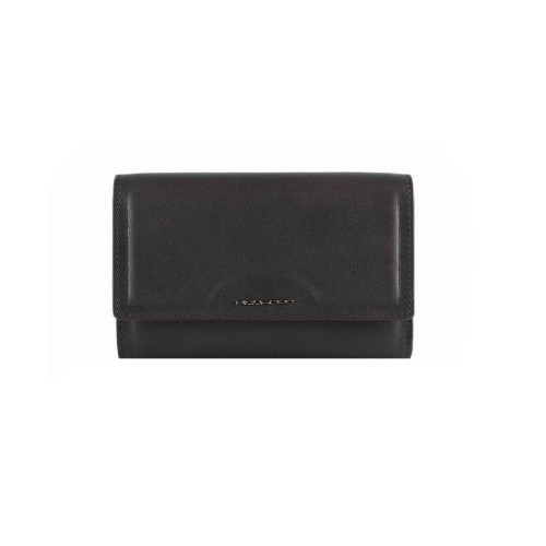 Leather Wallet Piquadro PD4152W102R/N Color Balck