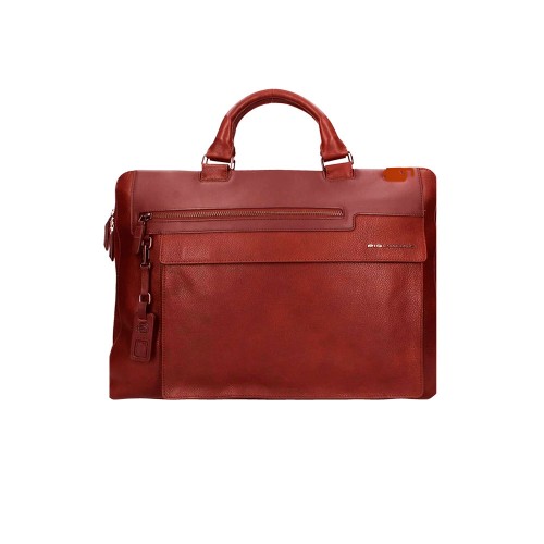 Leather Briefcase Piquadro CA4784W95/CU Color Leather/Tile