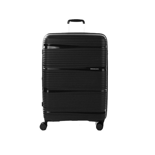 Large Rigid Suitcase Roncato 41345101 R-Lite Color Black