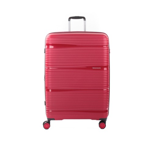 Large Rigid Suitcase Roncato 41345189 R-Lite Color Red