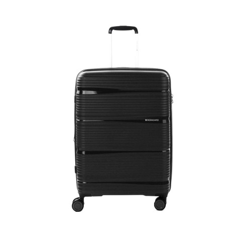 Medium Rigid Suitcase Roncato 41345201 R-Lite Color Black
