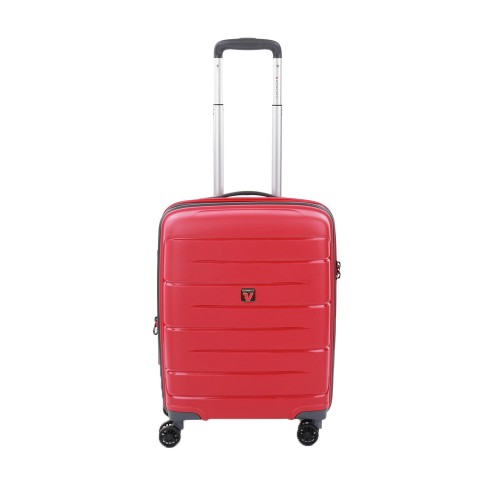 Rigid Cabin Suitcase Roncato 41346389 FLIGHT DLX Color Red