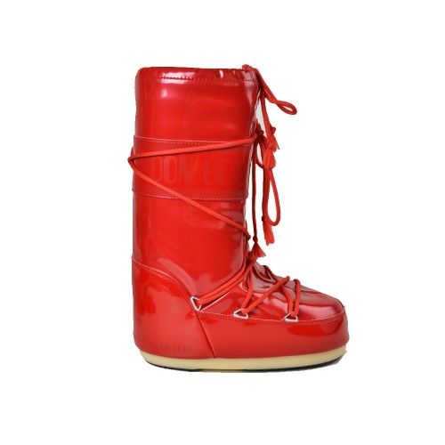 High Boots MOON BOOT ICON VINILE MET 14021400 Color Red