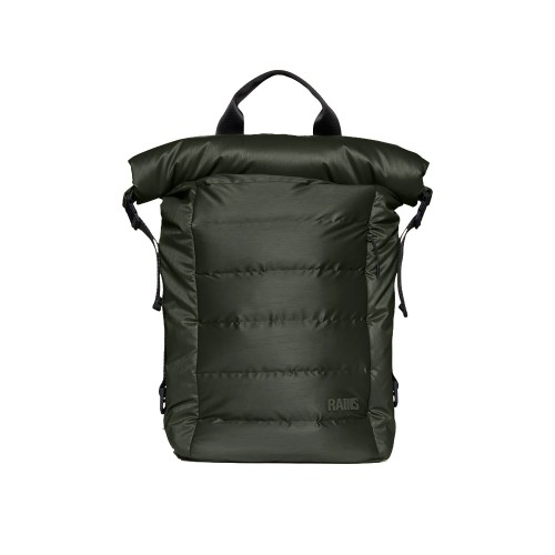 Waterproof Backpack RAINS Puffer Backpack 14600 Color Khaki