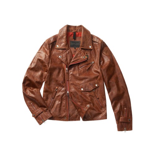 Leather Jacket Blauer SBLUL02168 Color Leather