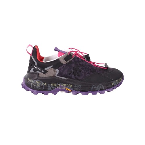 Sneakers Premiata CROSSD 258 Color Black / Lilac