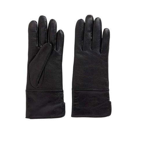 Leather Gloves Hugo Boss Garuma 51415319 Color Black