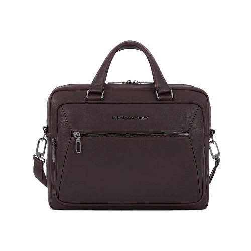 Leather Briefcase Piquadro CA6243W118/TM Color Brown