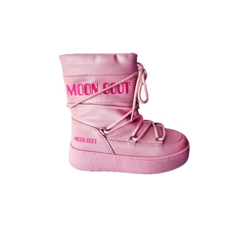 Boots for Kids MOON BOOT JTRACK TUBE RUBBER Color Pink