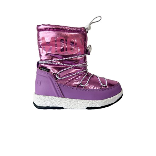 Girl´s Boots MOON BOOT GIRL BOOT FLUO MET WP Color Lilac