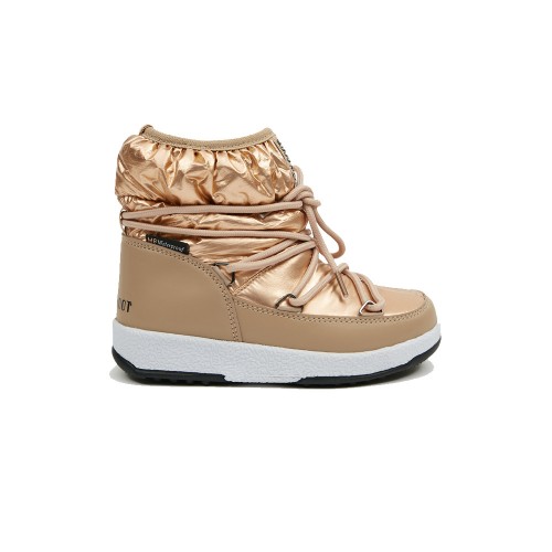 Girl´s Boots MOON BOOT JR GIRL LOW NYLON WP Color Bronze
