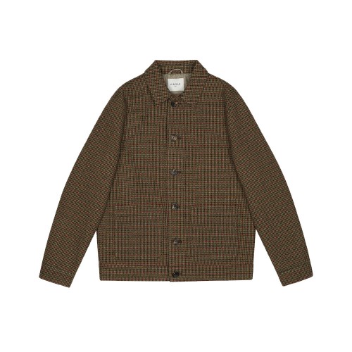 Jacket Circolo 1901 CN4153 Color Brown with Houndstooth