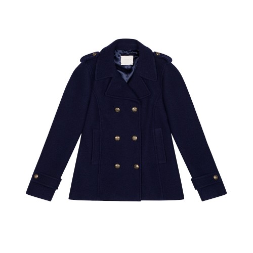 Double-Breasted Jacket Circolo 1901 FD2957 Color Navy