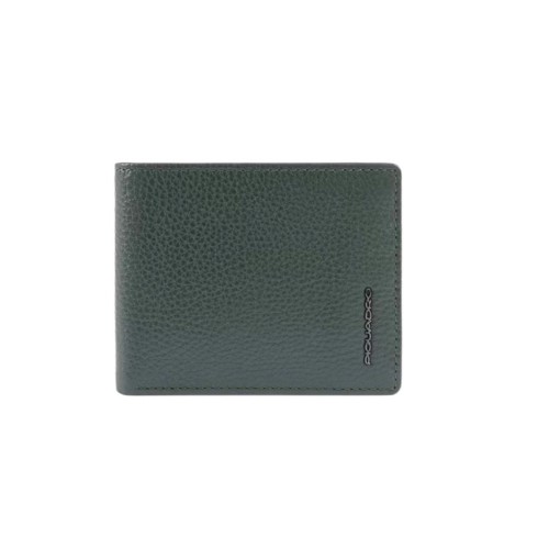 Leather Wallet Piquadro PU4188MOSR/VE3 Color Khaki
