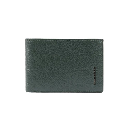 Leather Wallet Piquadro PU1392S116R/BLU Color Khaki