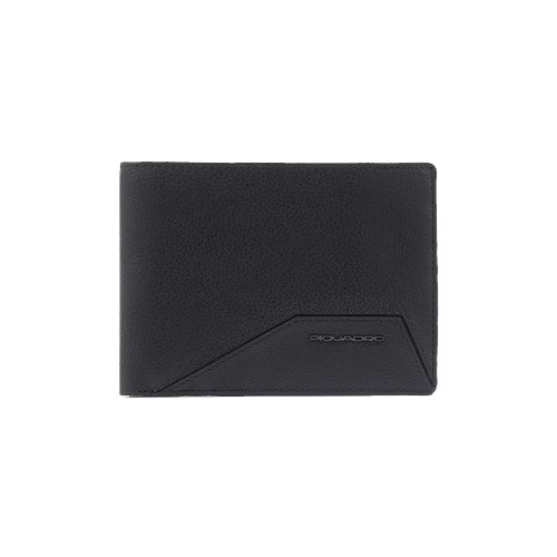 Leather Wallet Piquadro PU257W118R/N Color Black