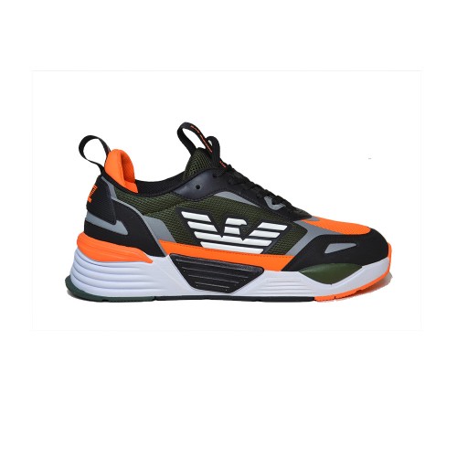 Sneakers EA7 Emporio Armani X8X070 XK165 S318 Colore Kaki...