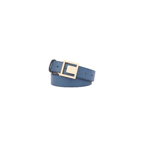 Leather Belt Piquadro CU6180W92/AVGR Color Blue