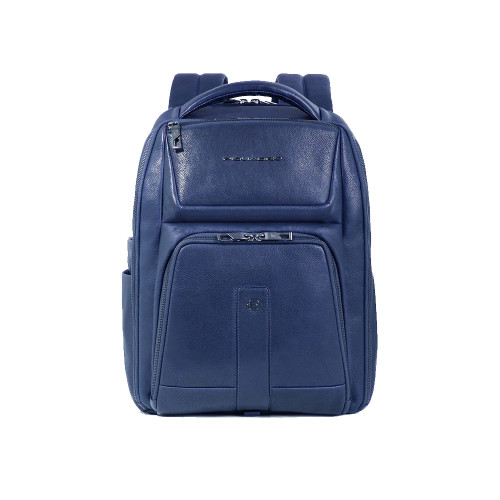 Leather Backpack Piquadro CA6300S129/BLU Color Navy