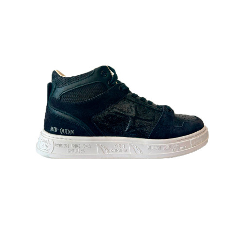 Sneakers Altas Premiata MIDQUINN 6020 Color Negro