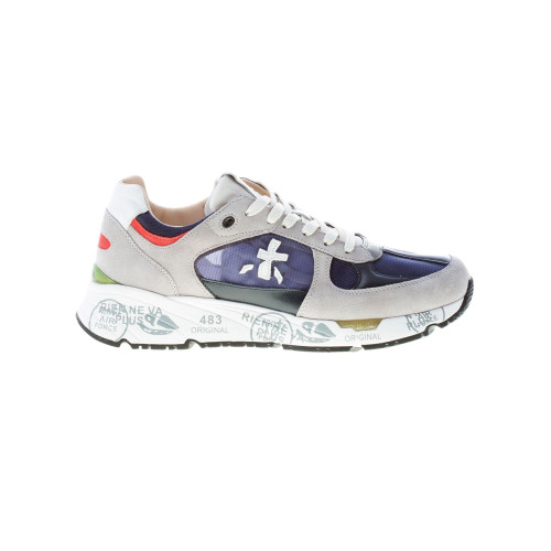Sneakers Premiata MASE 6154 Color Gray and Navy