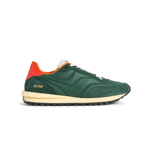 Sneakers Hidnander Tenkei Track Edition Color Verde y...