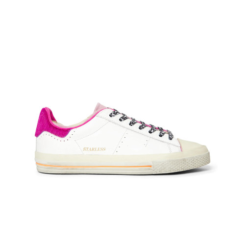 Leather Sneakers Hidnander STARLESS LOW 075 Color White...