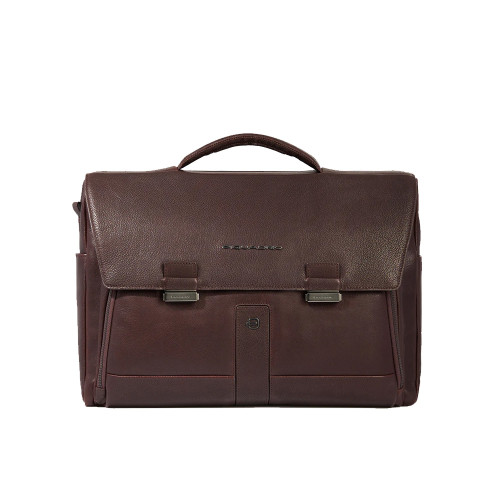 Leather Briefcase Piquadro CA6024S129/TM Color Brown