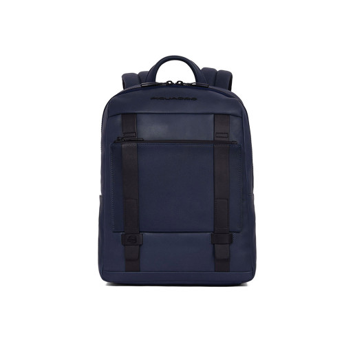 Leather Backpack Piquadro CA6362S130/BLU Color Navy