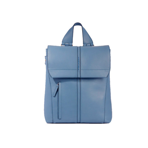 Leather Bacpack Piquadro CA6128S126/BLU Color Blue