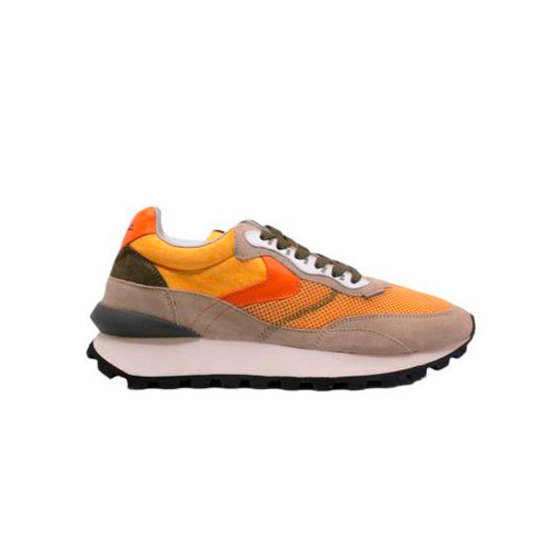 Sneakers Voile Blanche QWARK HYPE MAN Color Orange and Beige
