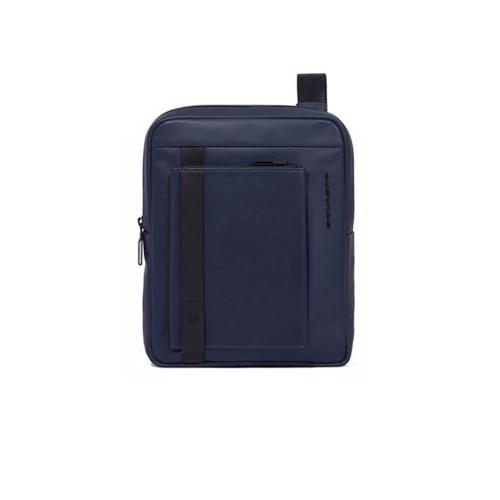 Leather Shoulder Bag Piquadro CA1816S130/BLU Color Navy