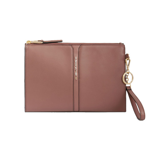 Leather Handbag Piquadro AC6367S126/AR Color Brown