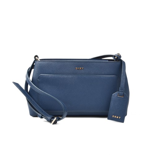 Leather Bag DKNY R361120202 Color Blue