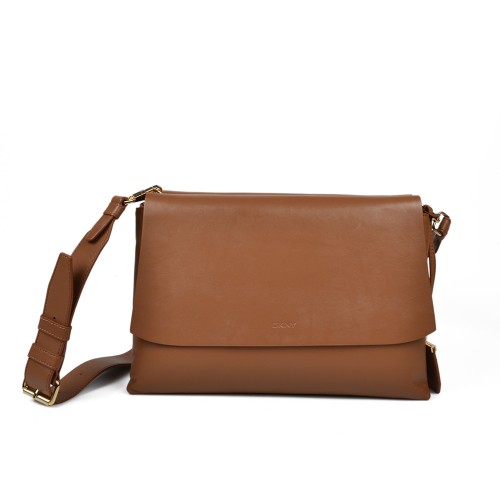 Leather Bag DKNY 1612102 Color camel