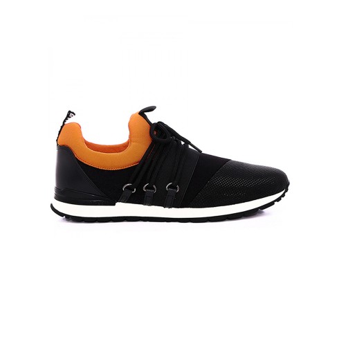 Sneakers Bikkembergs 101869 Color Black and Orange