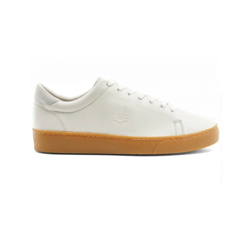 Sneakers, Fred Perry, modello B5162, colore bianco avorio