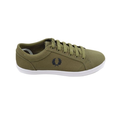 Sneakers, Fred Perry, model B3114, in Khaki color