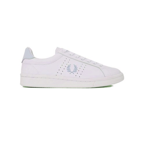 Leather sneakers, Fred Perry, model B4320W, colour white