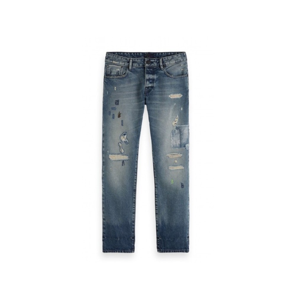 opener te veel Heb geleerd Jeans SCOCHT & SODA Lot 22 Ralston- The Underground Color Denim