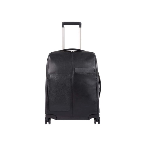 Leather Suitcase Piquadro BV4776W96BM N Color Black