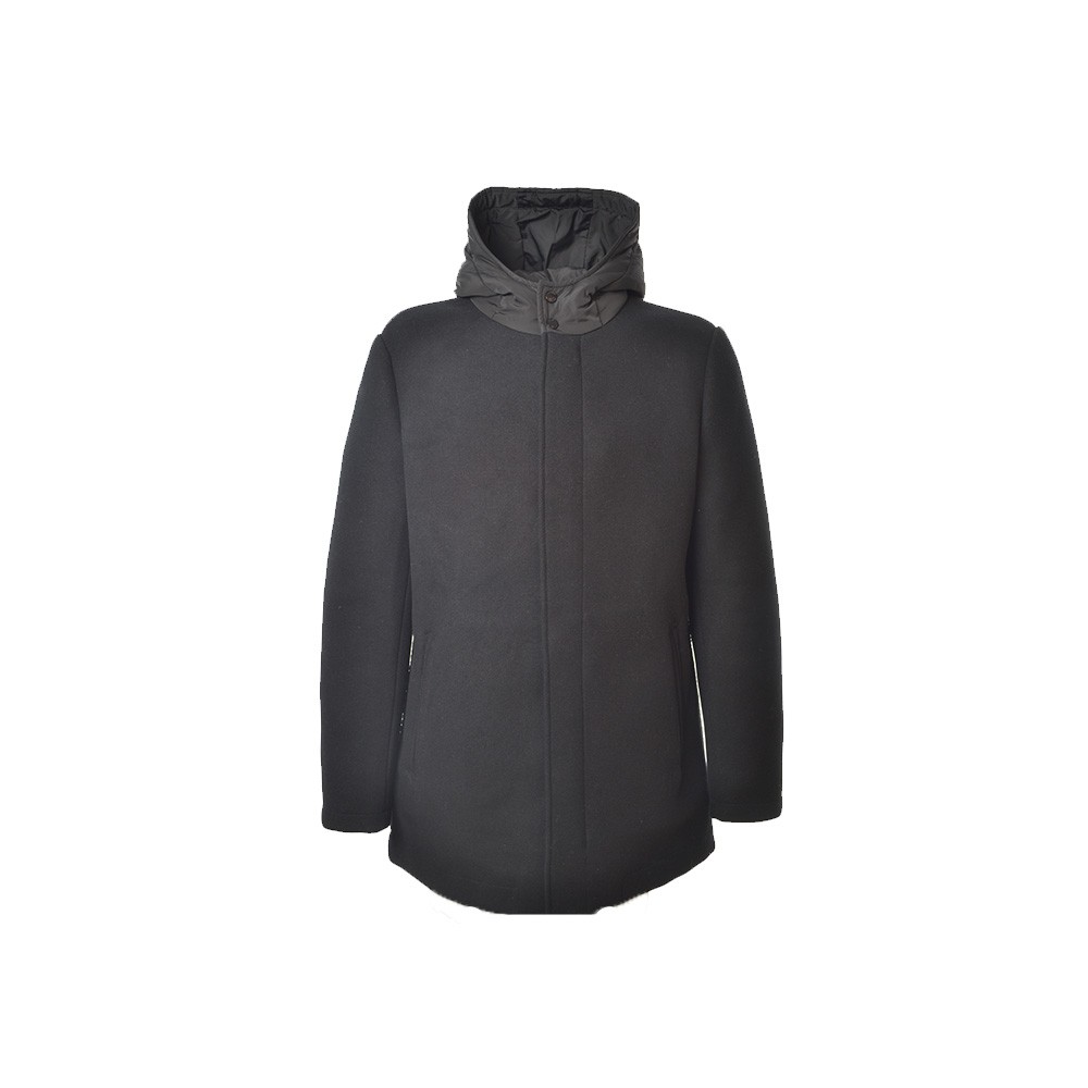Abrigo, modelo M0415D en color negro