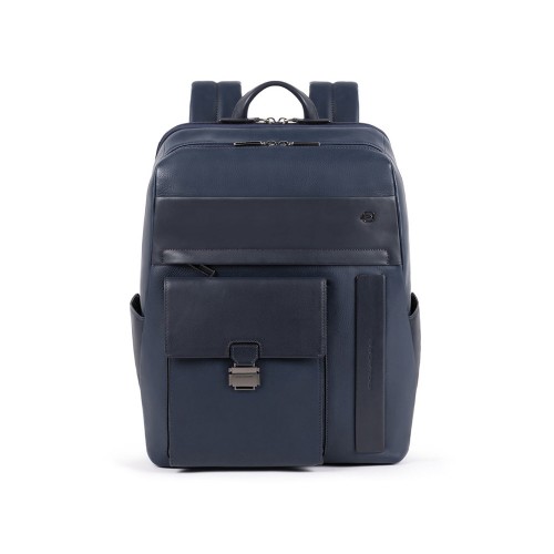 Leather Backpack Piquadro CA5399S111/BLU Color Navy Blue